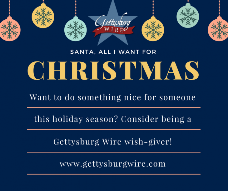 Gettysburg Wire Wish-Giving 2017